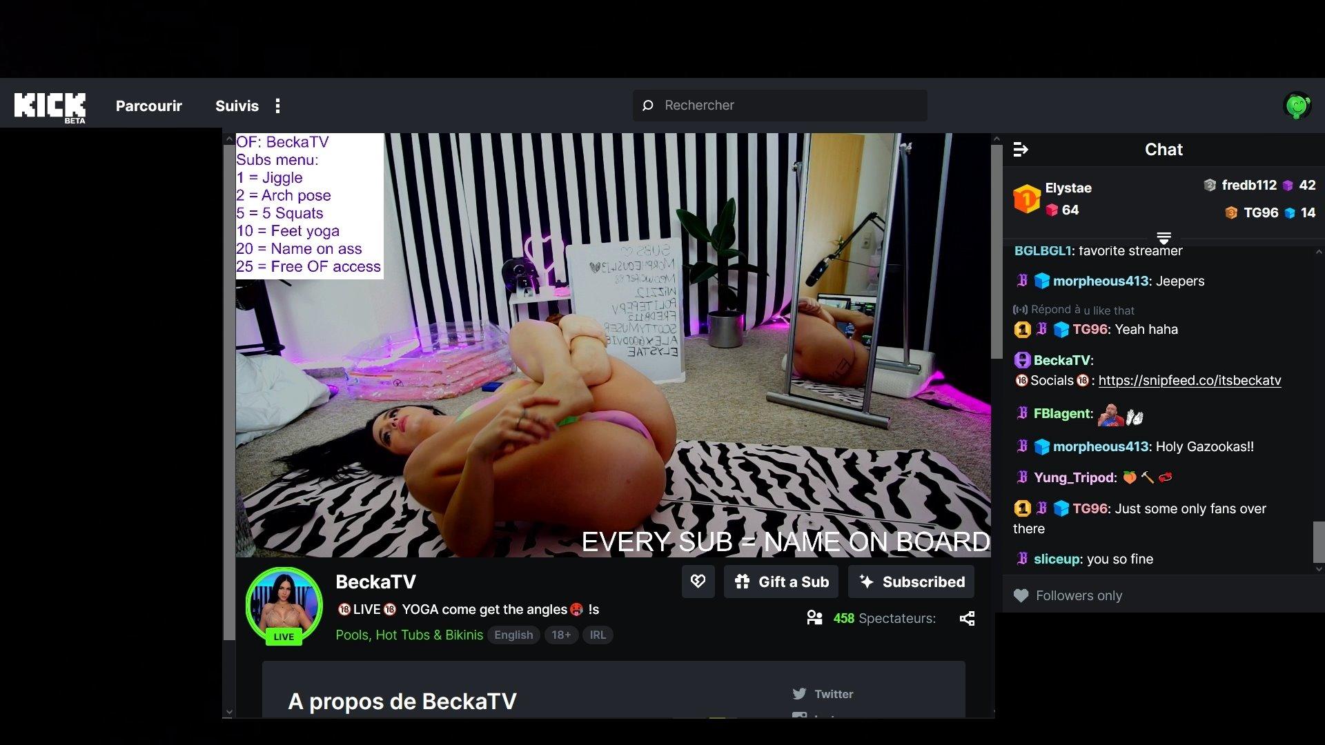 Filtraciones Nude de BeckaTV en OnlyFans 1