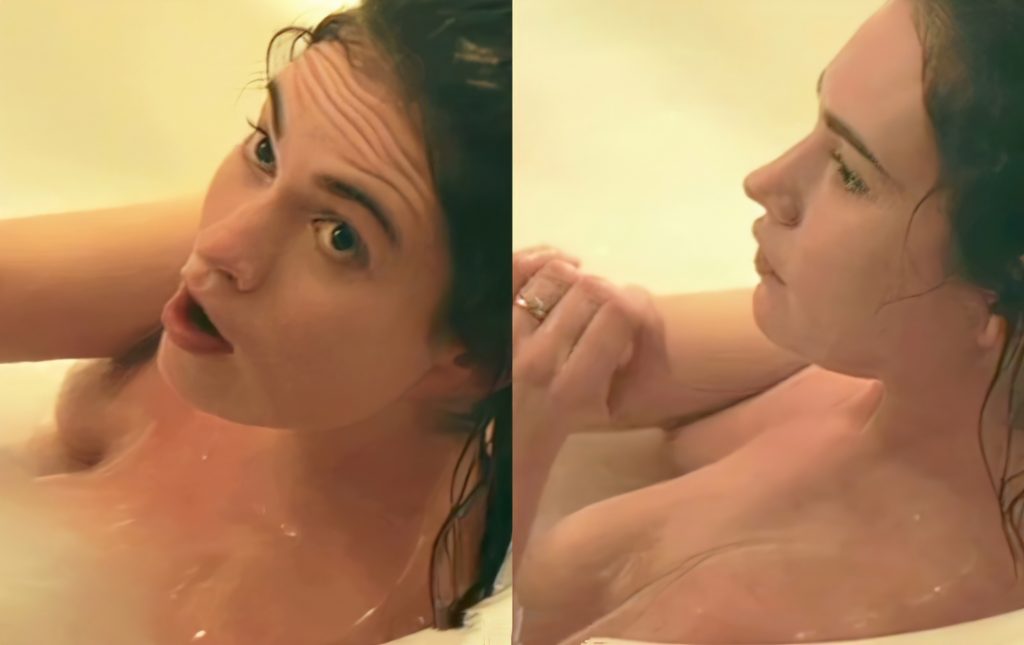 Lily James Nude - The Dig